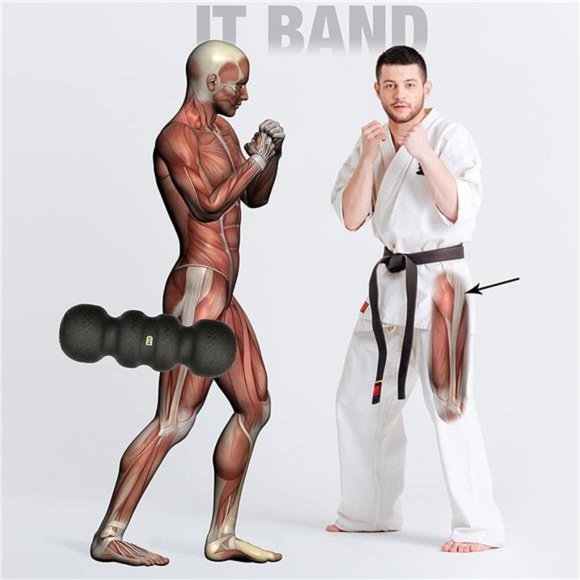 Rollga Basic - Introductory Foam Roller for flexibility, exercise – 18” - Picture 4 of 6